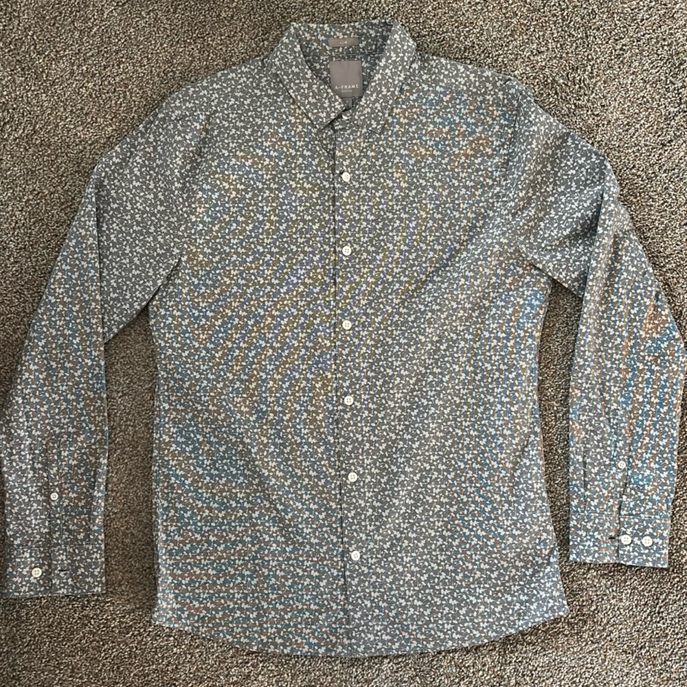 A-Frame Men's Button-Down Dress Shirt